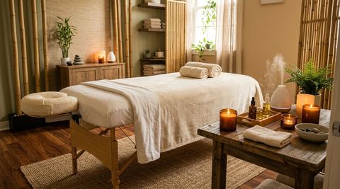 Illustration of Fei fan spa, massage spa in Torrington, CT